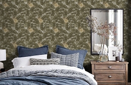 Обои 24102 фото в интерьере спальни превью