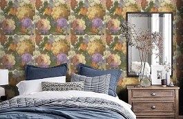 Обои 24105 фото в интерьере спальни превью