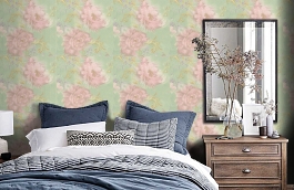 Обои 24109 фото в интерьере спальни превью