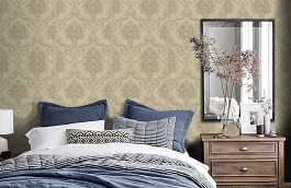 Обои 25009 фото в интерьере спальни превью