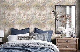 Обои 25017 фото в интерьере спальни превью