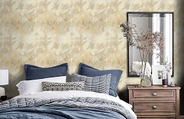 Обои 25020 фото в интерьере спальни превью