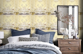 Обои 851403 фото в интерьере спальни превью