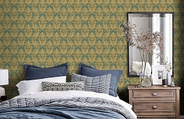 Обои 863801 фото в интерьере спальни превью