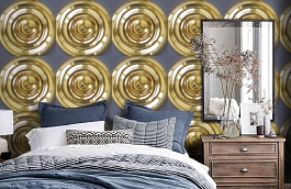 Обои 56397 фото в интерьере спальни превью