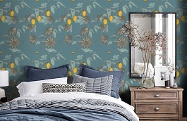 Обои 117081 фото в интерьере спальни превью