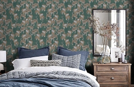 Обои 32002 фото в интерьере спальни превью