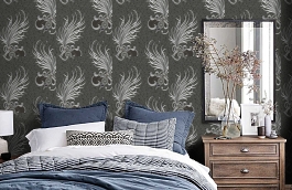 Обои 54812 фото в интерьере спальни превью