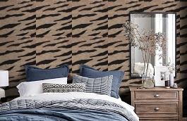 Обои 115002 фото в интерьере спальни превью