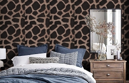 Обои 115004 фото в интерьере спальни превью