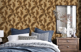 Обои 12032 фото в интерьере спальни превью