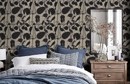 Обои 135052 фото в интерьере спальни превью