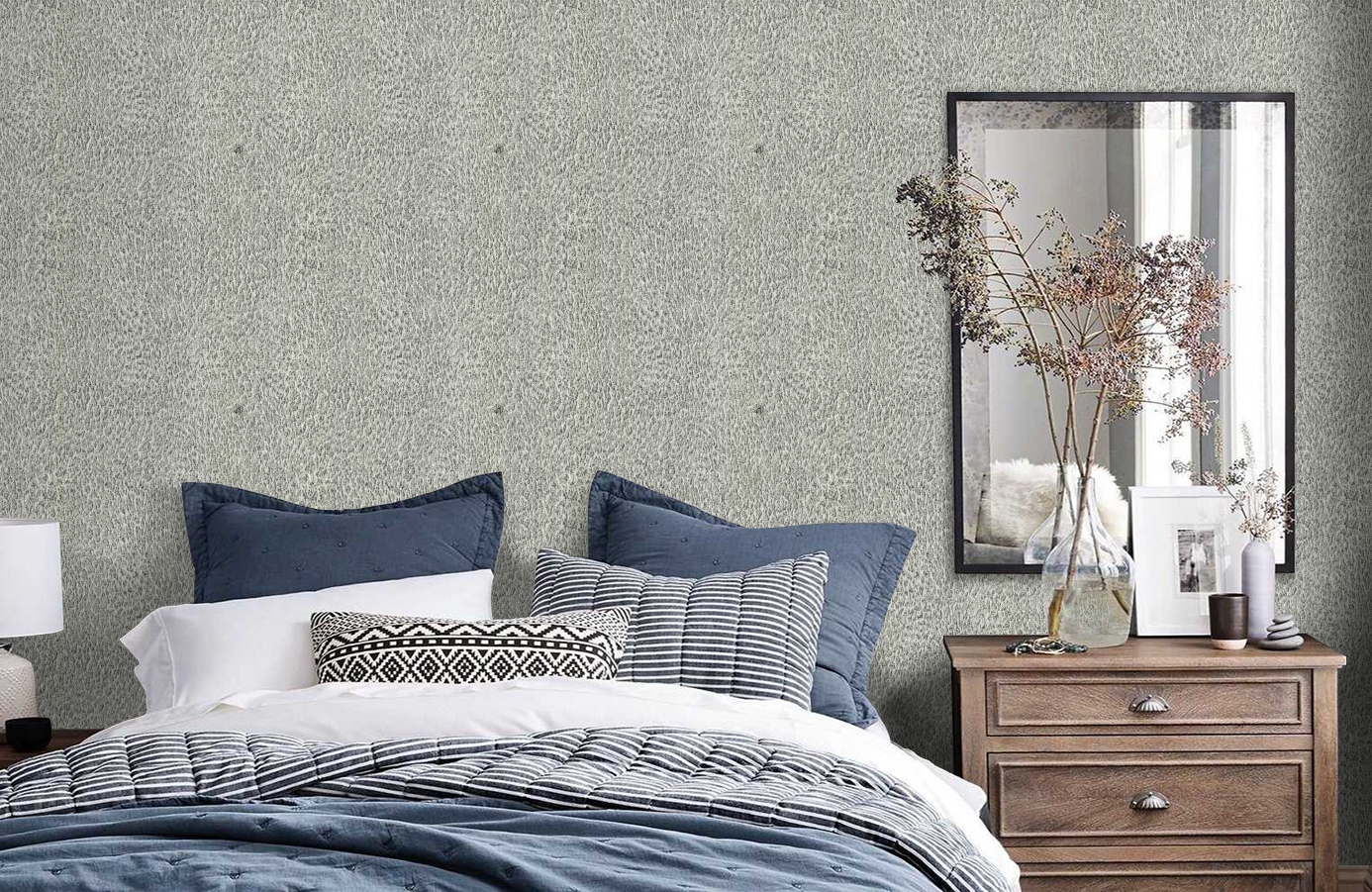 Обои 17084 фото в интерьере спальни