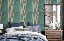 Обои 18119 фото в интерьере спальни превью