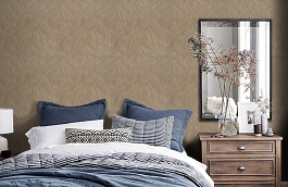 Обои 215010 фото в интерьере спальни превью