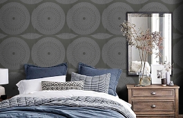 Обои 215021 фото в интерьере спальни превью