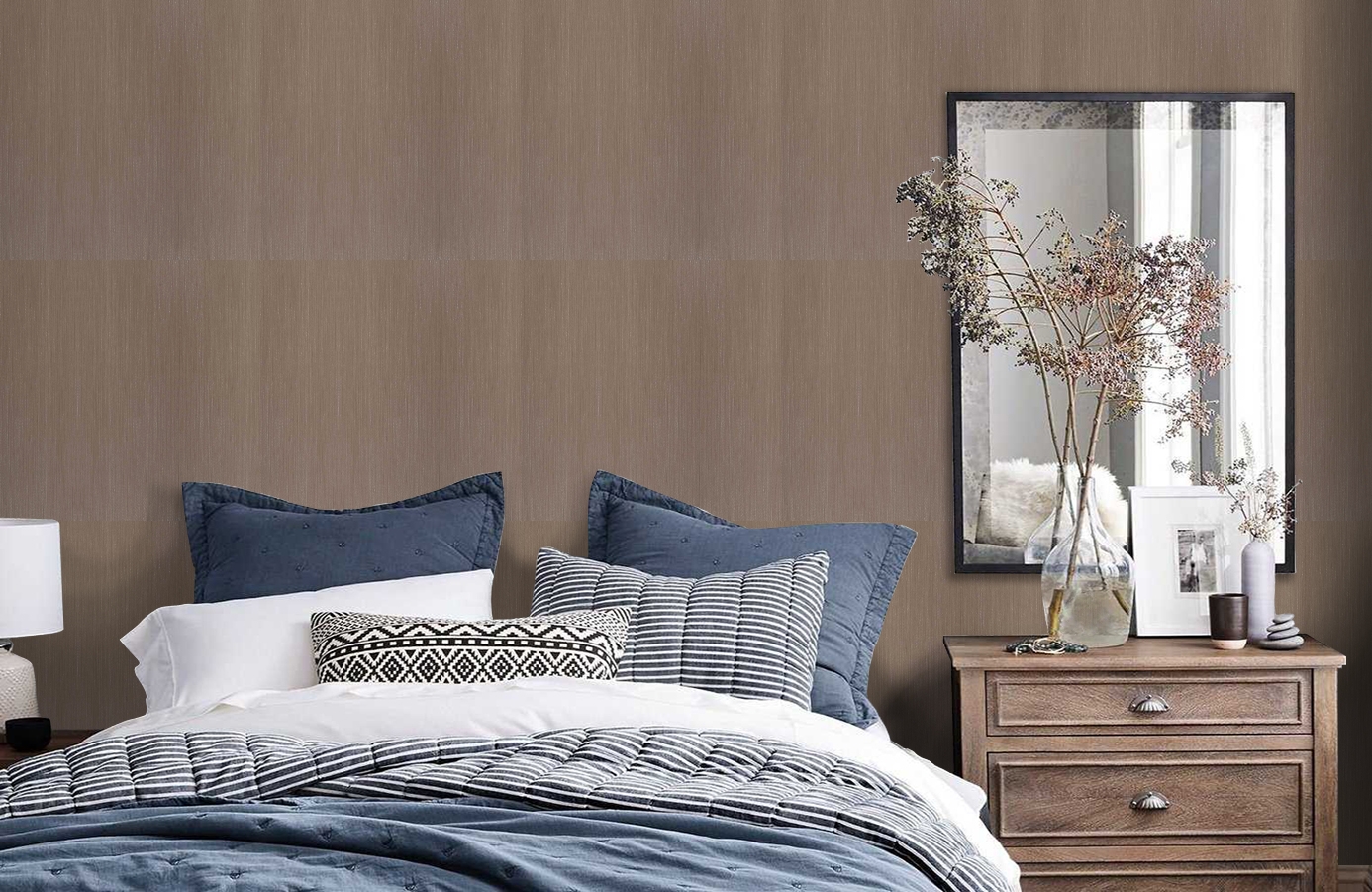 Обои 275018 фото в интерьере спальни