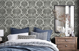 Обои 305005 фото в интерьере спальни превью