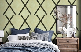 Обои 400003 фото в интерьере спальни превью