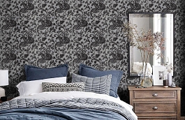 Обои 500027 фото в интерьере спальни превью