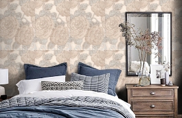 Обои 805002 фото в интерьере спальни превью