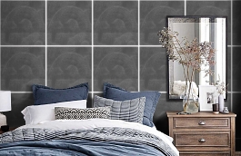 Обои 900014 фото в интерьере спальни превью