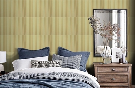 Обои 9710M1 фото в интерьере спальни превью