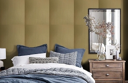 Обои BT614304 фото в интерьере спальни превью