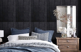 Обои LA16112 фото в интерьере спальни превью