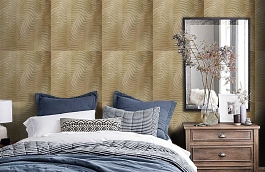 Обои LG610504 фото в интерьере спальни превью