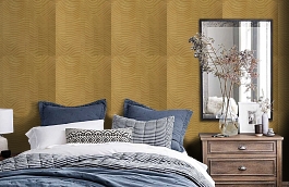 Обои LG610505 фото в интерьере спальни превью