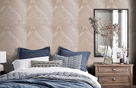 Обои MC149206 фото в интерьере спальни превью
