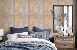 Обои MC149502 фото в интерьере спальни превью