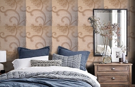 Обои MC149505 фото в интерьере спальни превью