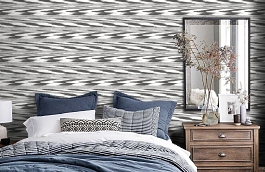 Обои 10147 фото в интерьере спальни превью