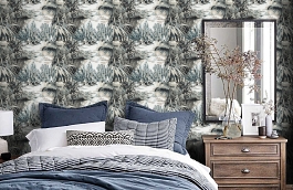 Обои 22100 фото в интерьере спальни превью