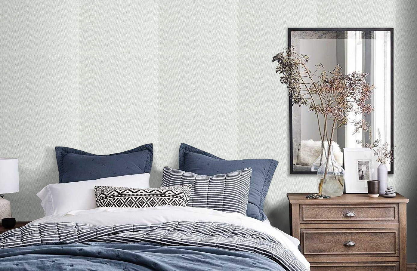 Обои 22145 фото в интерьере спальни