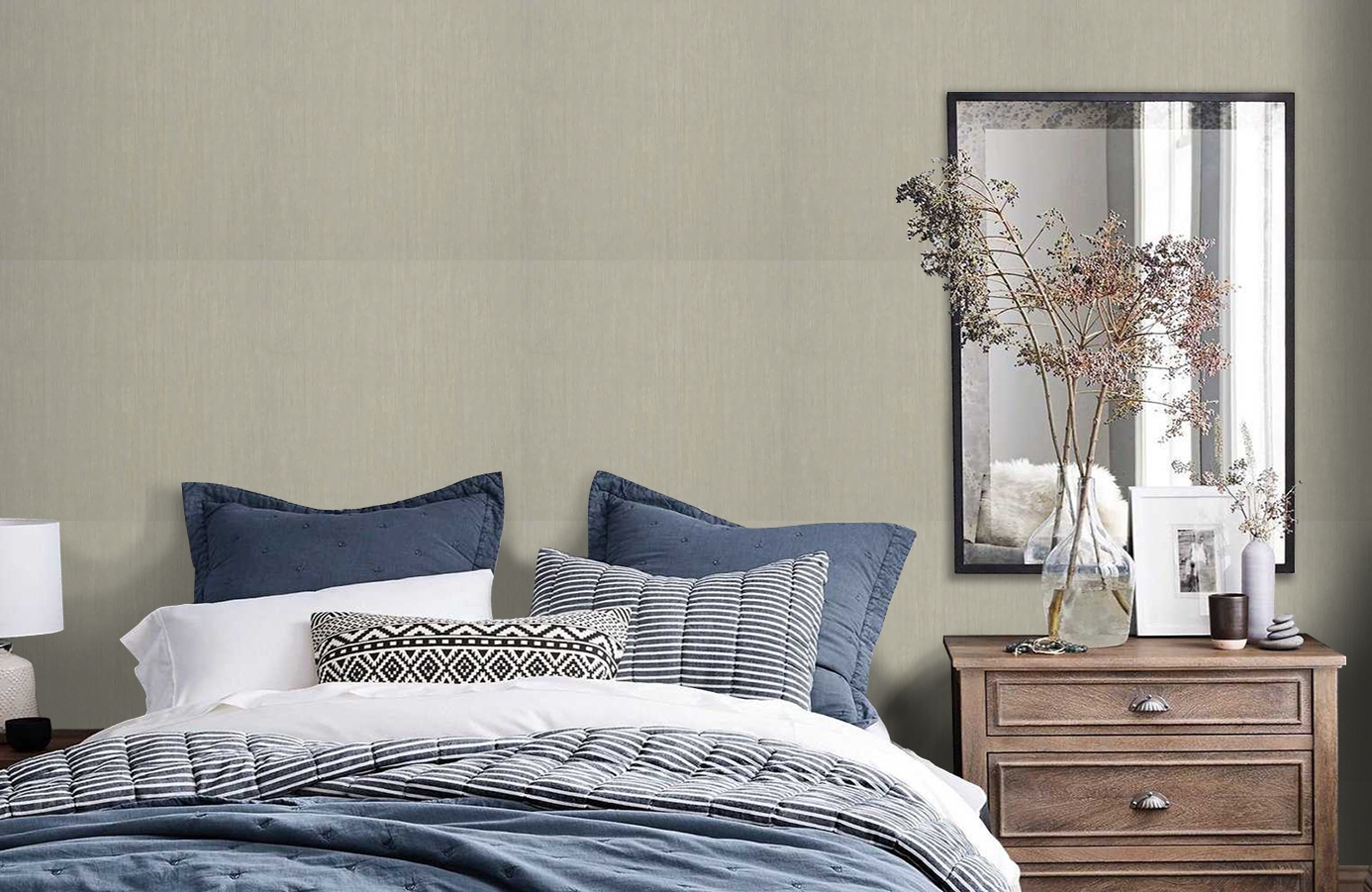 Обои 72400883 фото в интерьере спальни