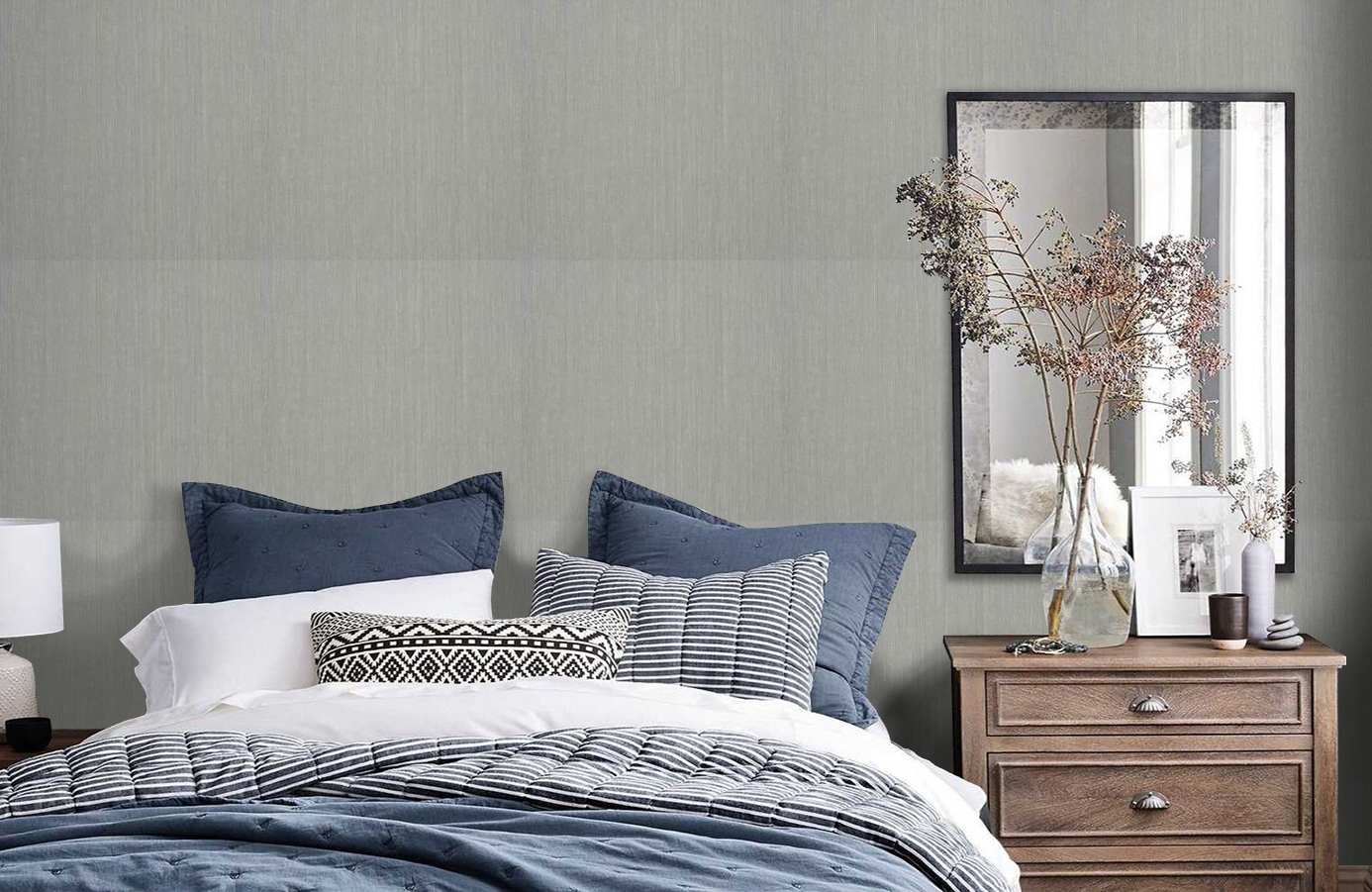 Обои 72402132 фото в интерьере спальни