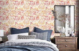 Обои 72420400 фото в интерьере спальни превью