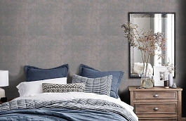 Обои BRO302 фото в интерьере спальни превью