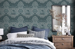 Обои CER302 фото в интерьере спальни превью