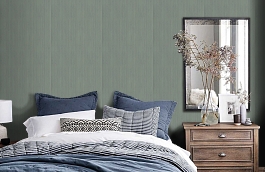 Обои ICO502 фото в интерьере спальни превью