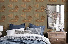 Обои 3541 фото в интерьере спальни превью