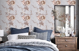 Обои 4211 фото в интерьере спальни превью