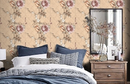 Обои 4213 фото в интерьере спальни превью