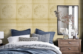 Обои 4548 фото в интерьере спальни превью