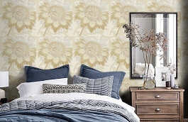 Обои 4963 фото в интерьере спальни превью