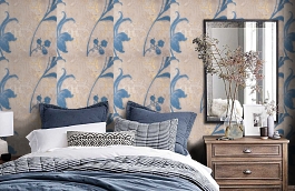 Обои 5845 фото в интерьере спальни превью