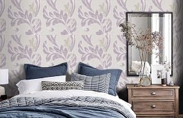 Обои 7026 фото в интерьере спальни превью